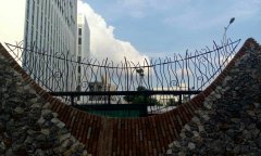 深圳工程铁艺艺术围栏安装图片